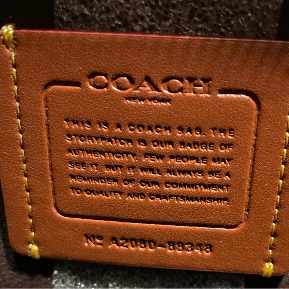 Coach 1941 Courier Carryall 23 Satchel - Picture 12 of 16